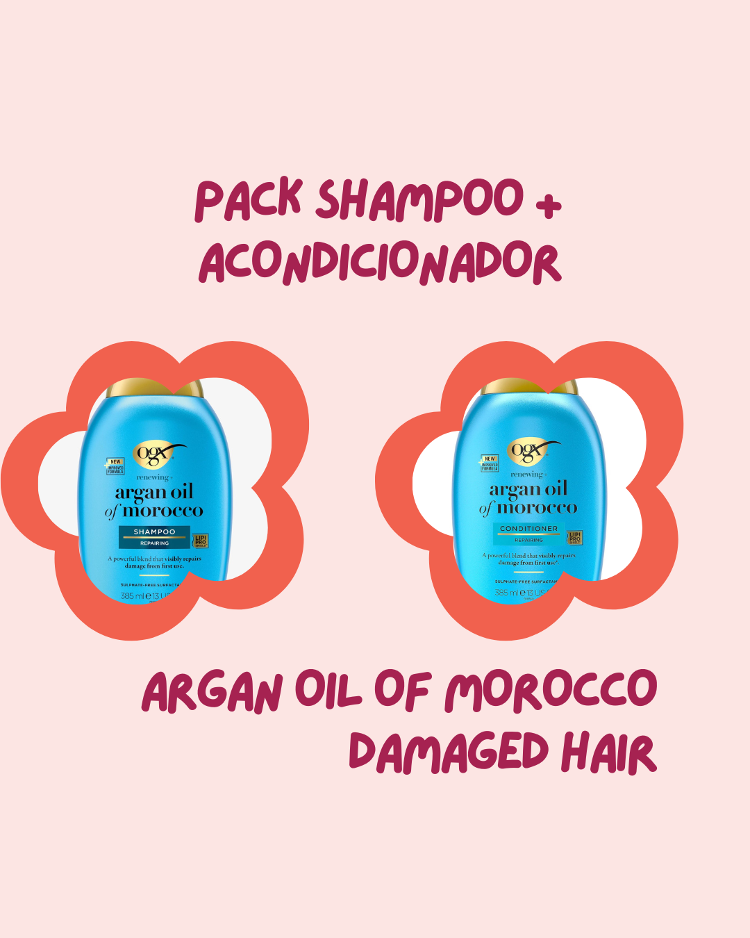 🌿 Combo OGX – Rutina Capilar